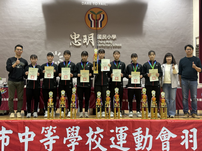 115年臺中市中等學校羽球賽