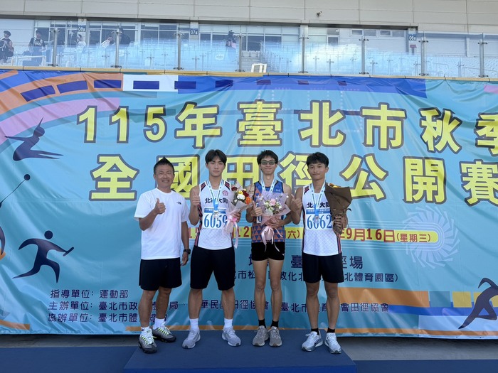 蔡欣憲教練與惠高選手