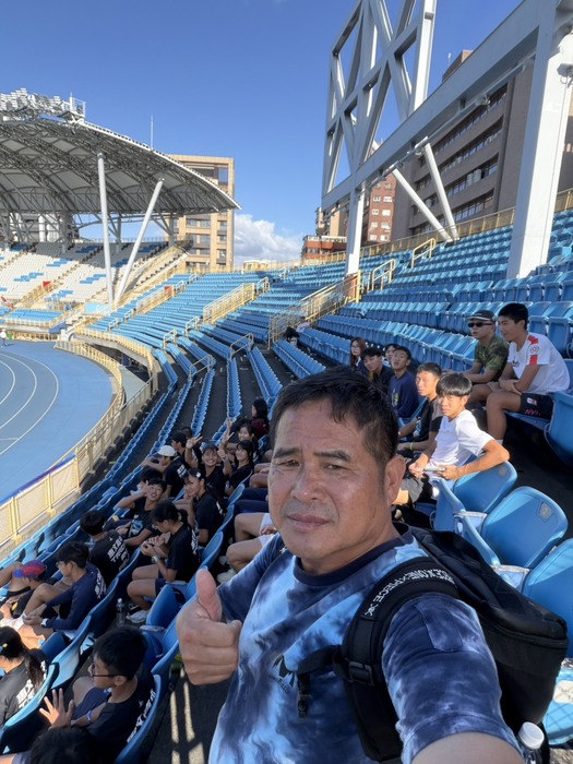 徐勝雄教練與惠高選手群